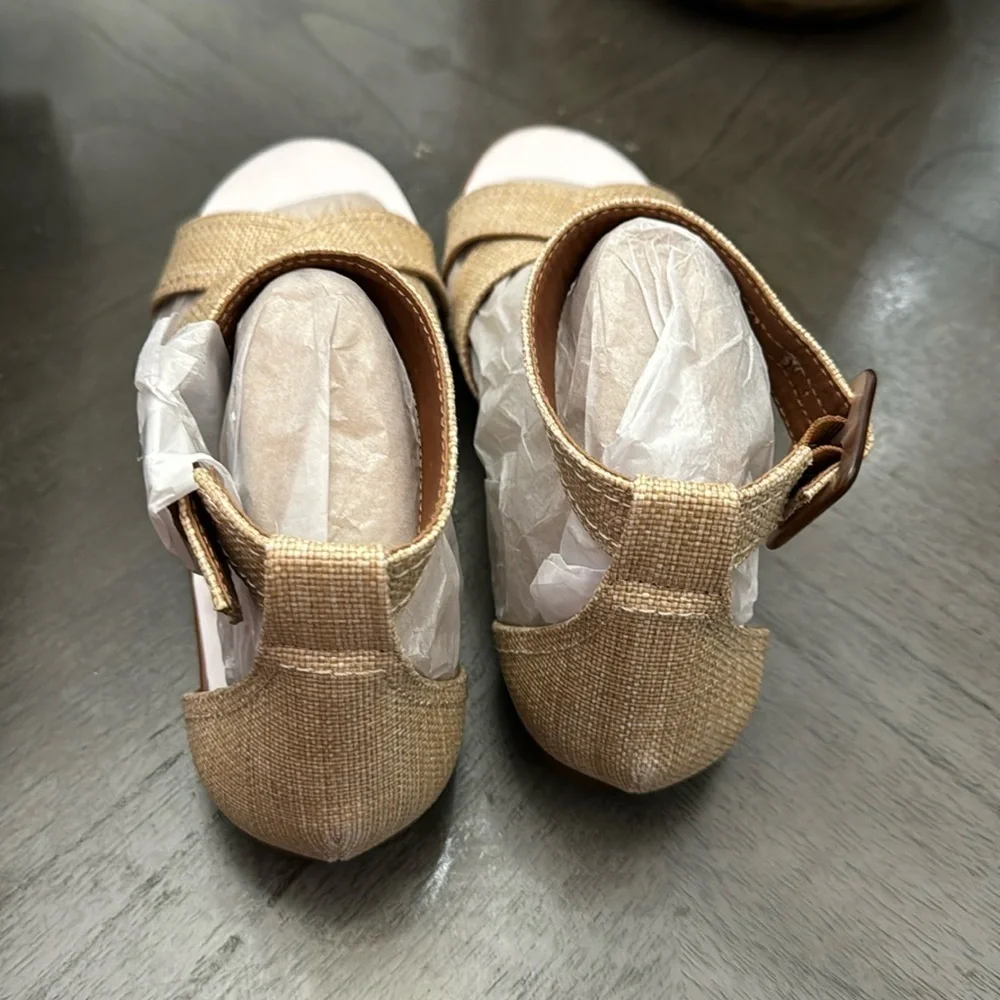 Naturalizer Women Sausalito Natural Strappy Sandals